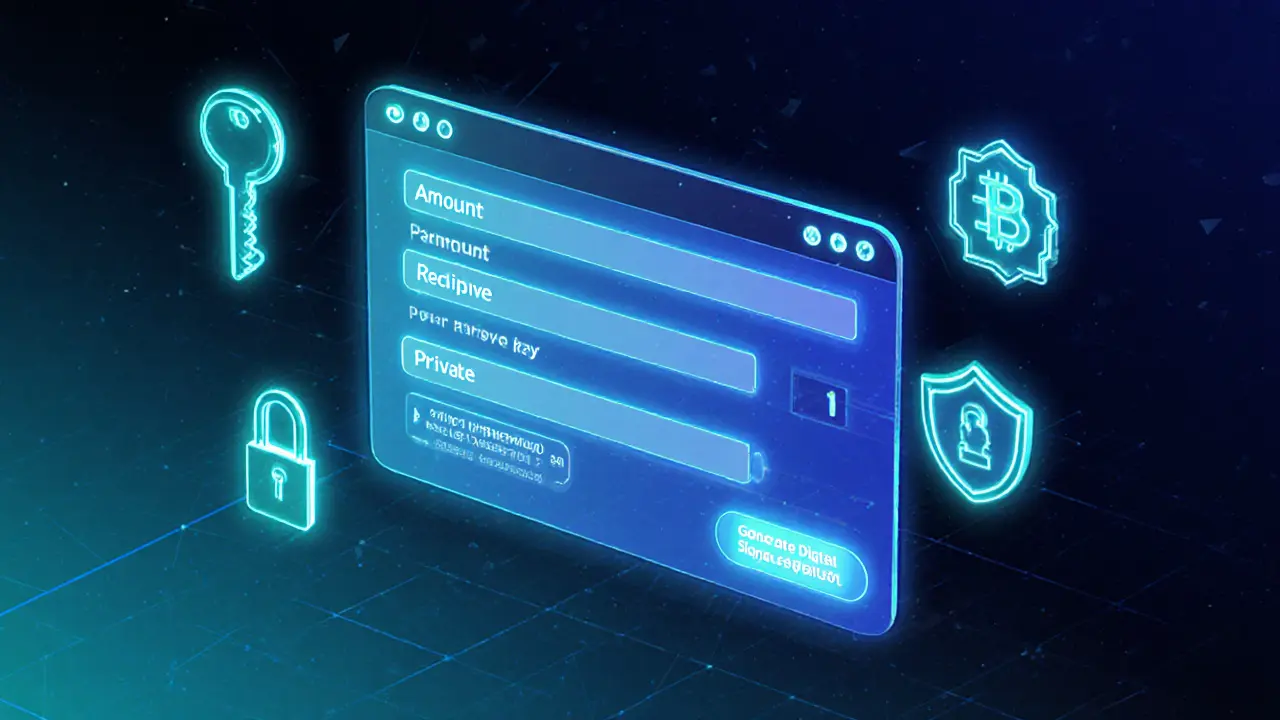 How Digital Signatures Secure Blockchain Transactions