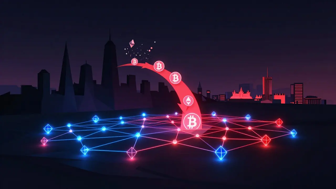 How North Korea Cashes Out Stolen Cryptocurrency to Fiat