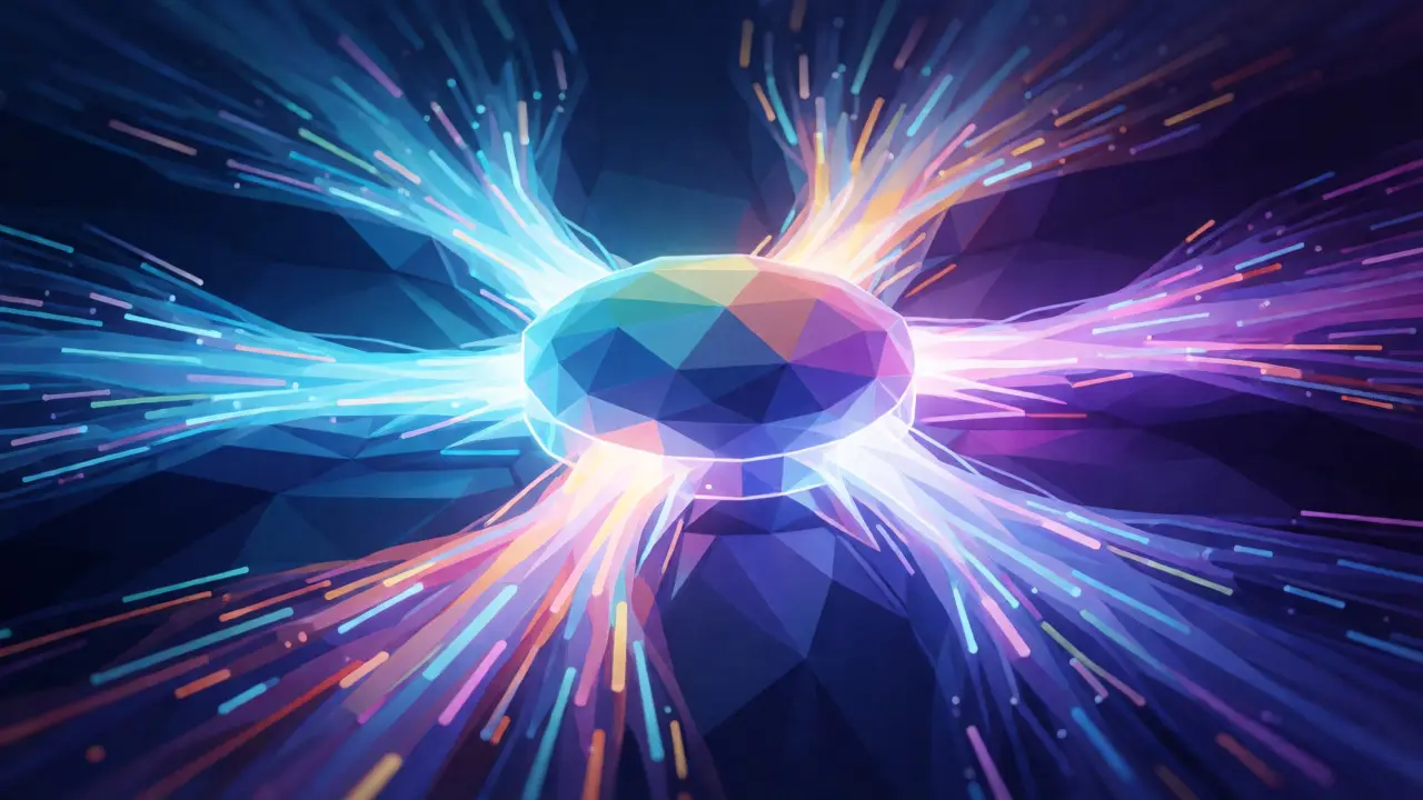 Vertex Edge router aggregating cross-chain liquidity streams