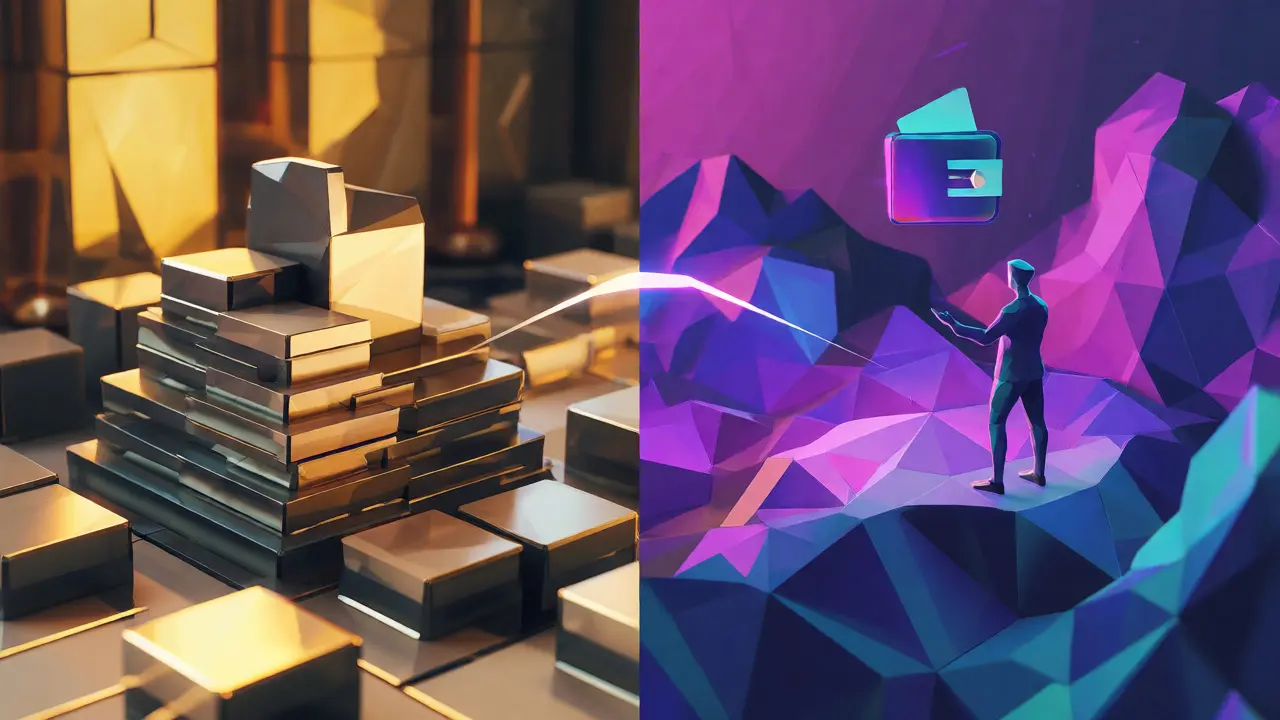 Split view comparing traditional exchanges and active participation